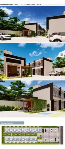 Imóvel para venda tem 61 metros quadrados com 2 quartos em Mestre Antônio - Caucaia - CE
