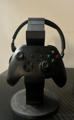 Controle xbox preto original + Suporte
