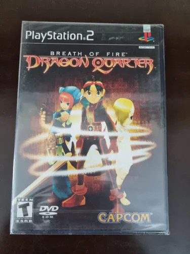 Breath of Fire 5 Dragon Quarter PS2 Novo Lacrado