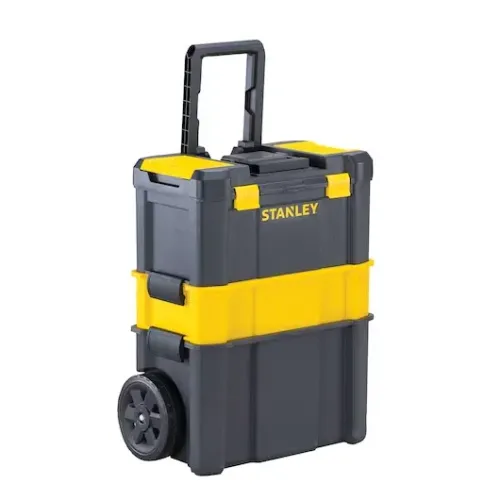 Caixa Organizadora de Ferramentas com Rodas Essential 3 em 1 Stanley STST18631