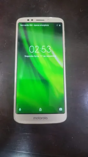 MOTO G6 NOVO ZERO