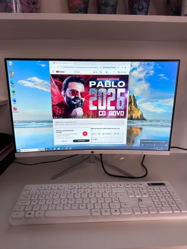 Pc i5 SSD 256 8 ram / mouse teclado tela completo 