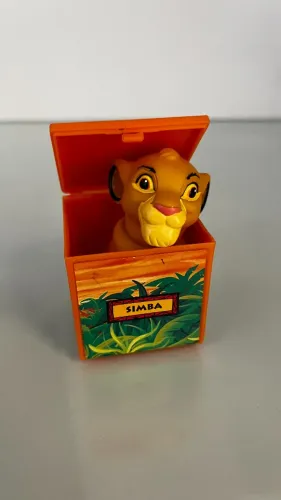 Relíquia 1994! Simba O Rei Leão - Brinquedo Vintage Burger King