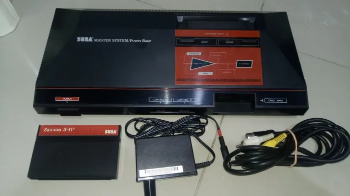 Sega Master System Americano Power Base