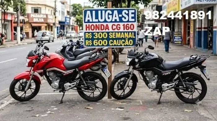 Aluga-se Honda 160cc
