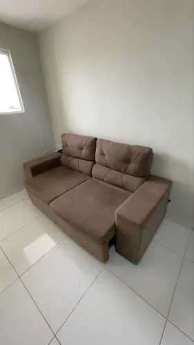 Sofá 3 lugares retrátil