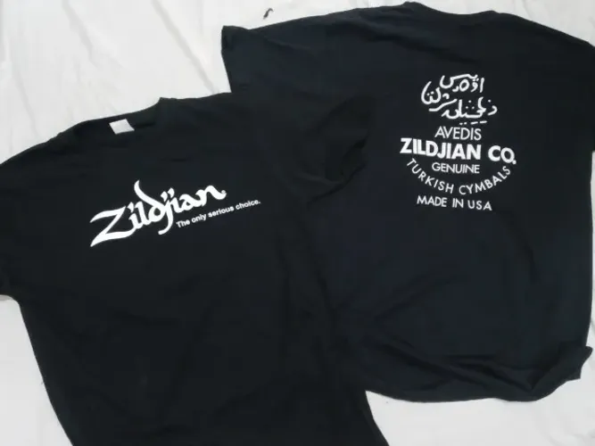 camisetas zildjian, gibson, marshall, telecaster, precision bass