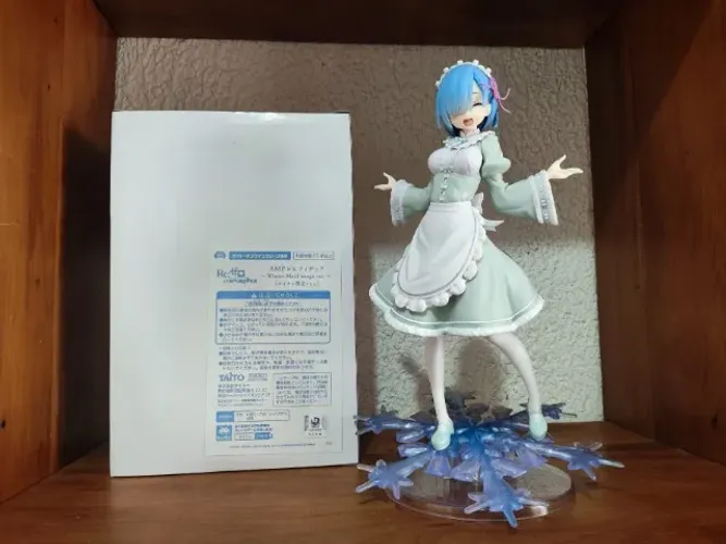 Rem - Artist MasterPiece - Winter Maid I. edição limitada - Re:Zero Kara Hajimeru Isekai 