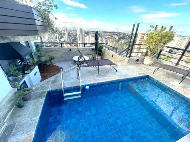Cobertura para venda em Vila Mascote com 3 quartos, sendo 3 suítes, 220m²