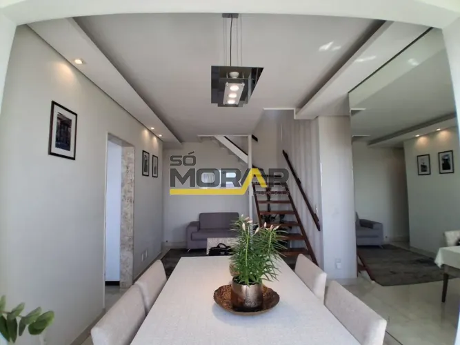 APARTAMENTO COBERTURA 2 ANDARES COM 3 QUARTOS, 1 SUÍTE, ÁREA GOURMET E 3 VAGAS DE GARAGEM