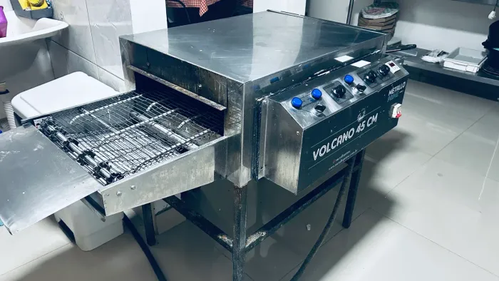 Forno esteira metallo prime Vulcano 45 cm