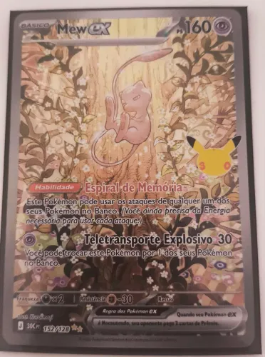Mew Celebrações 30 anos Pokémon