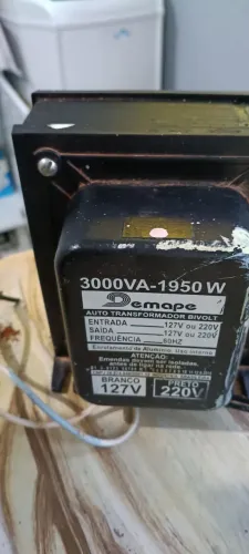 Transformador 220v 3000VA