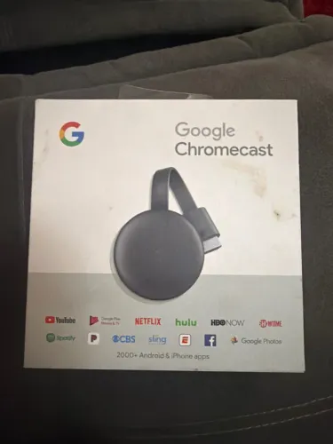 Chromecast novo 