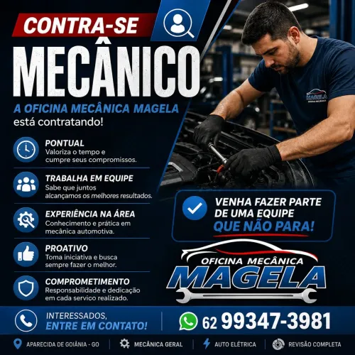 CONTRATA- se MECÂNICO