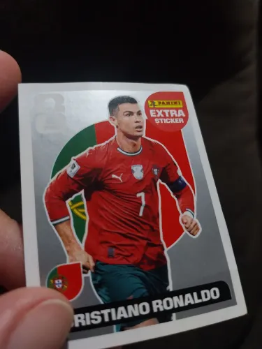 CRISTIANO RONALDO/ÁLBUM FIFA 2026 - carta adesiva LEGEND PRATA - ***PROMOÇÃO