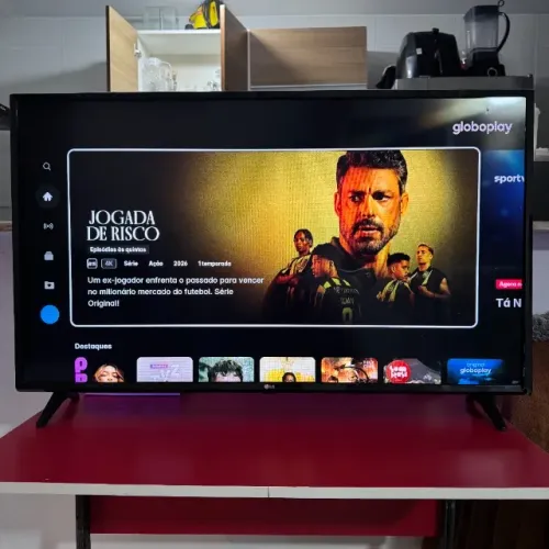Smart TV LG 43" Full HD IPS Wi-Fi ThinQ AI HDR - Leia a descrição
