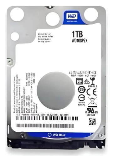 HD WD 1TB 250 NOVO