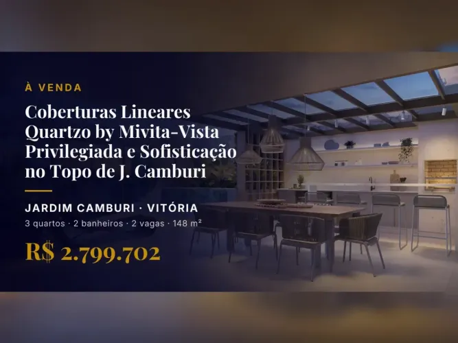 Cobertura em Jardim Camburi: Onde Sofisticação Encontra a Natureza