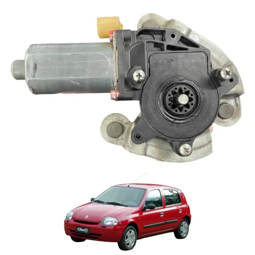 Motor Maquina Vidro Diant Esquerdo Clio 99 2001 2004 2005