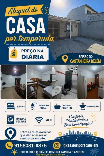 Casa por temporada.