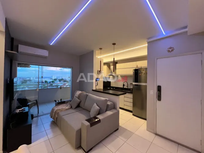 Apartamento com 2QT e Suite, sacada com bancada no Pq. Amazônia Apartamento com 2 Quarto(s