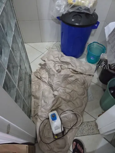 Colchão Inflável Antiescaras com Motor Pneumático Zimedical - 110V