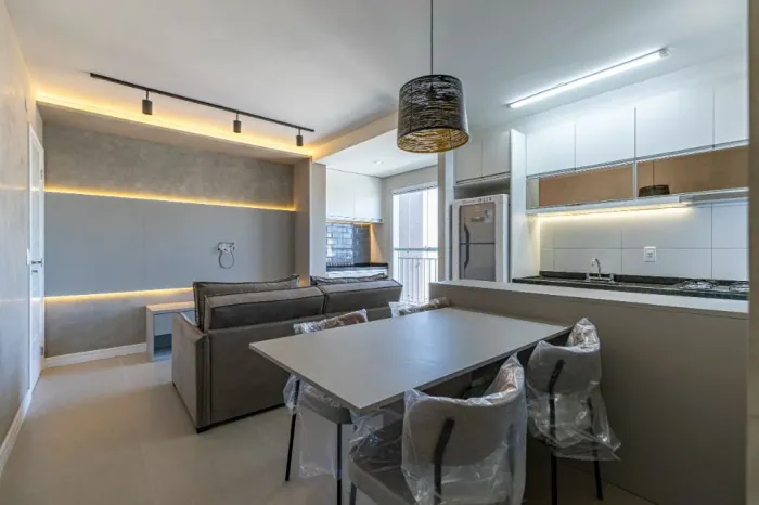 Apartamento com 2 dormitórios 57 m² aluguel mensal no Casa Branca - Santo André/SP