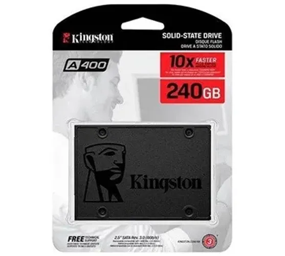 SSD SATA 240GB KINGSTON A400 | Novo com garantia | Nexo Store