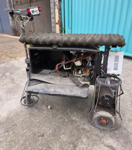 Moto elétrica para bichos