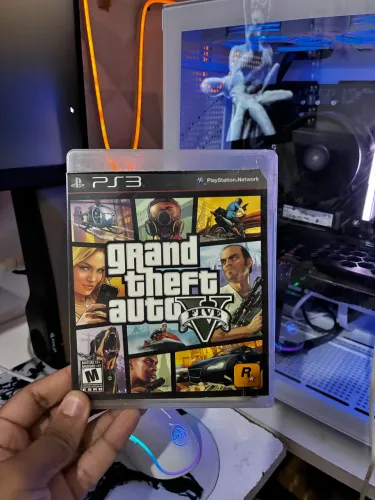 GTA V - PS3 - Mídia física original relíquia