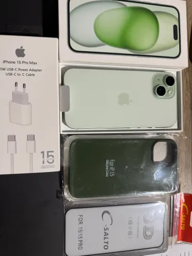iPhone 15 verde 128 perfeito estado 