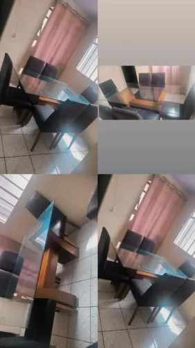 Vendo mesa de jantar 6 lugares
