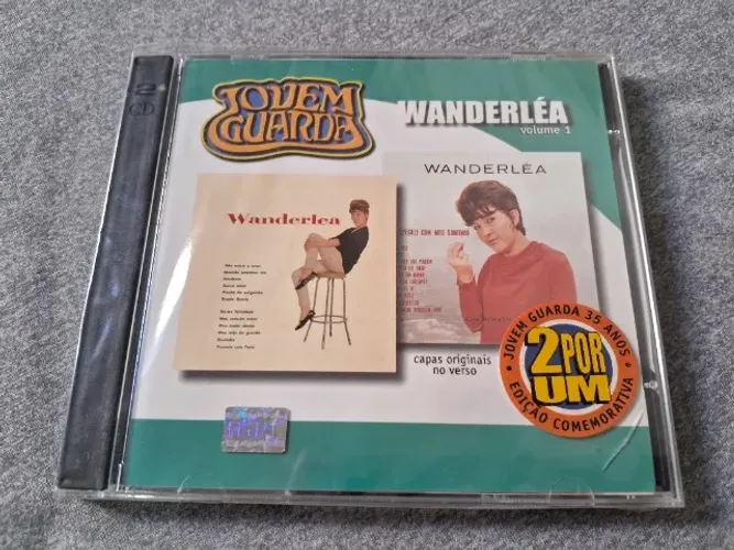 Cd duplo Wanderléa lacrado Jovem Guarda 35 anos Vol.1