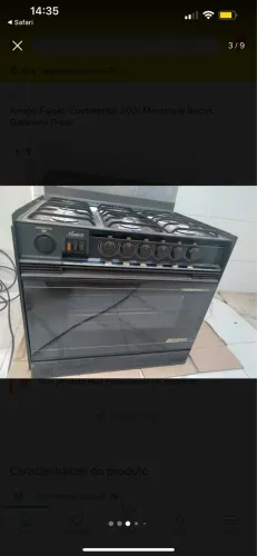 Vendo fogão continental excelente estado