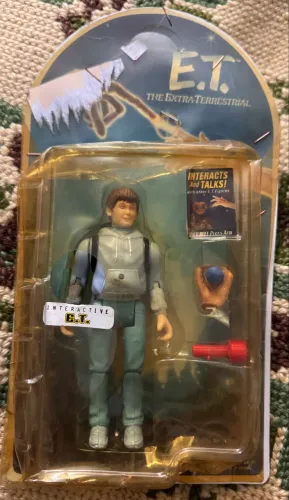 LOUCUUURA Boneco de ação interativo do personagem Michael (irmão de Elliott) do filme E.T.