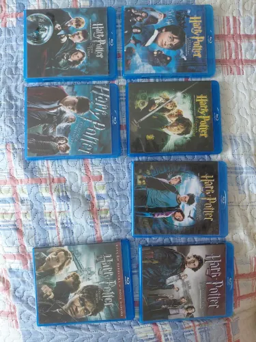 Coleção Harry Potter blu-ray 1 a 7