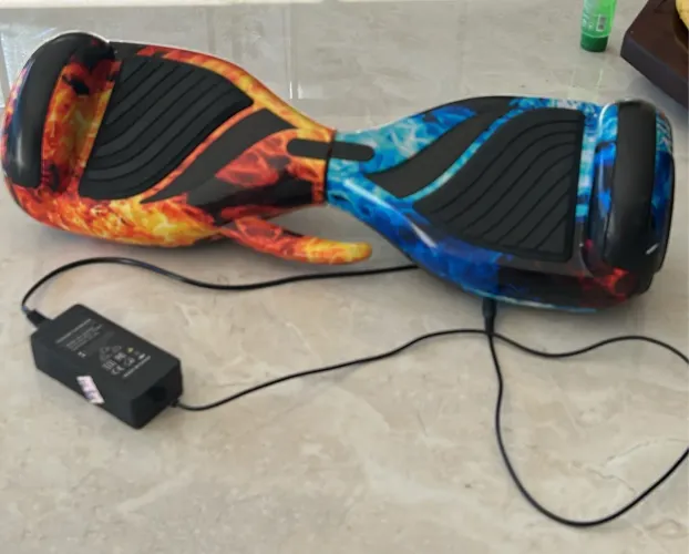 Hoverboard elétrico Água e Fogo