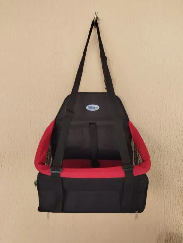 Cadeirinha Pet Tubline Transpet - Assento de Segurança para Cães e Gatos
