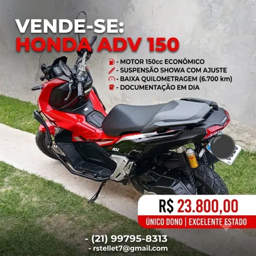 ADV 2022 6.700km moto nova! 2 dono