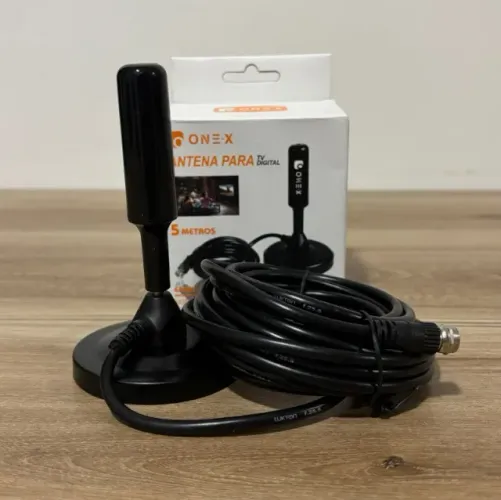 ANTENA DE TV HD 5 METROS - FAÇO ENTREGA