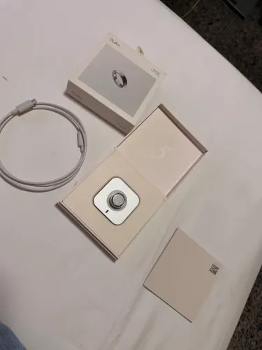 Oura Ring 5 Silver tamanho 6