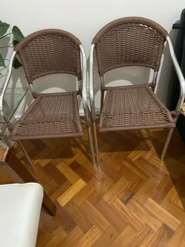 Cadeira de alumínio