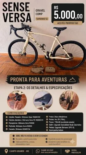 Bicleta Speed Gravel