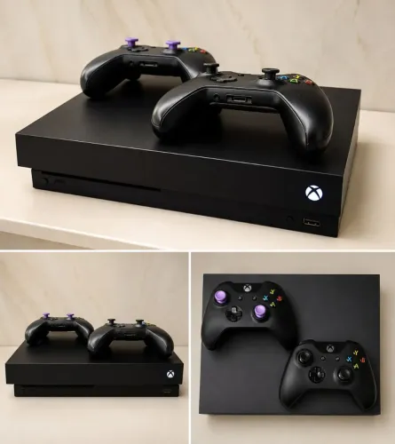 Xbox One X 1TB + 2 Controles Originais | Excelente Estado