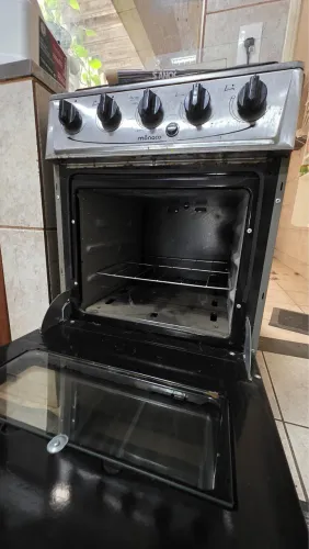 Fogão 4bocas inox acendimento automático