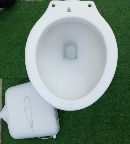 Vaso convencional jato Plus cidamar com caixinha branco