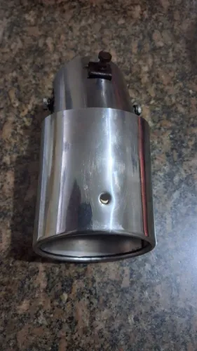 Ponteira inox de escapamento