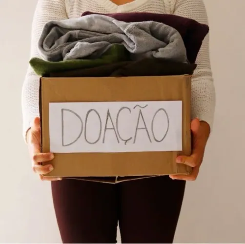 Doação roupa bebê menino