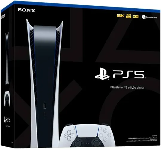 PS5 Digital 825gb novo sem uso  Promoção 
